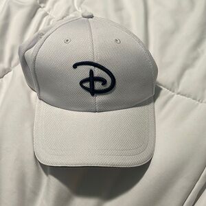 Adult Disney Logo Hat White